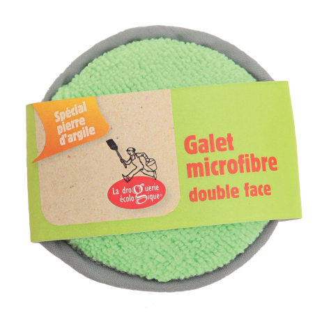 Galet microfibre double face