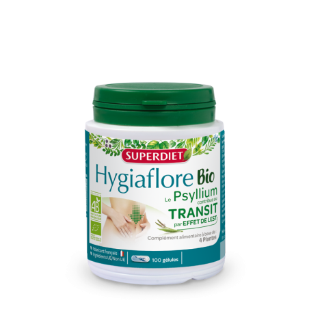 Hygiaflore psyllium bio* 100 capsules
