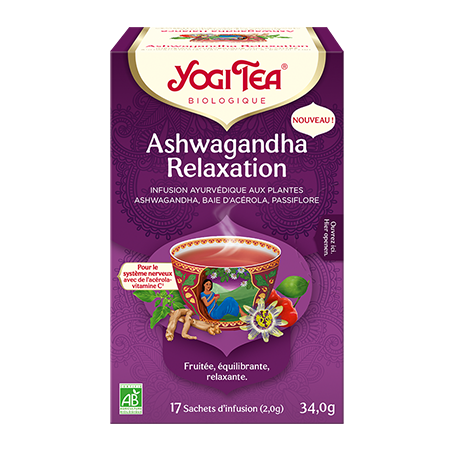 Yogi Tea Ashwagandha Relaxation, 17 infusettes