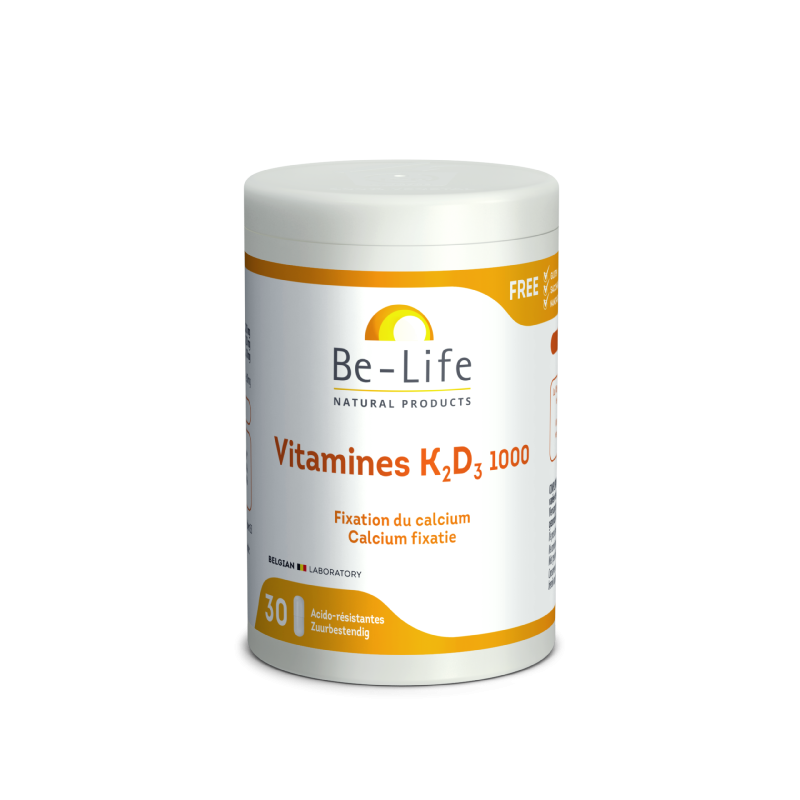 Vitamines K2D3 1000 30 gélules