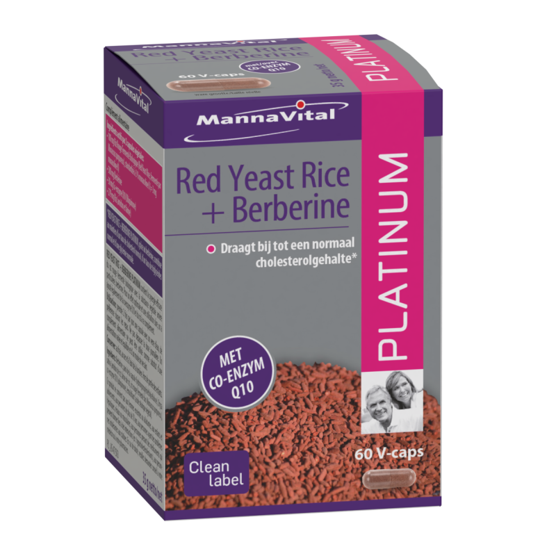 Red yeast rice + berberine 60 caps