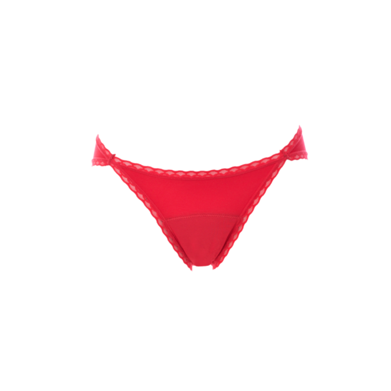 Culotte menstruelle Romy rouge taille S