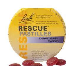 Rescue pastilles cassis 50g