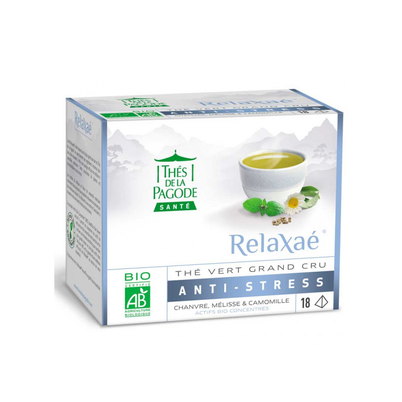 The vert  Relaxaé bio* 18 infusettes