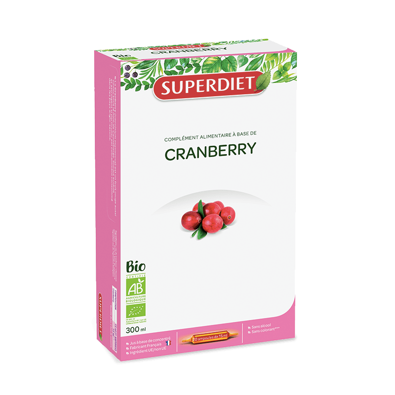Cranberry bio* 20 ampoules x 15ml