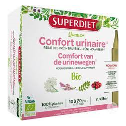 Quatuor confort urinaire bio*unidose 20x15 ml