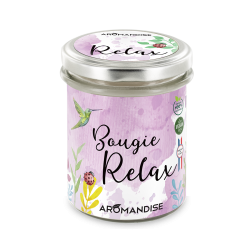 Bougie d'ambiance relax 150g