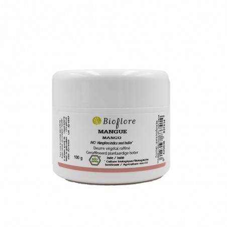Beurre végétal de mangue raffiné bio* 100g